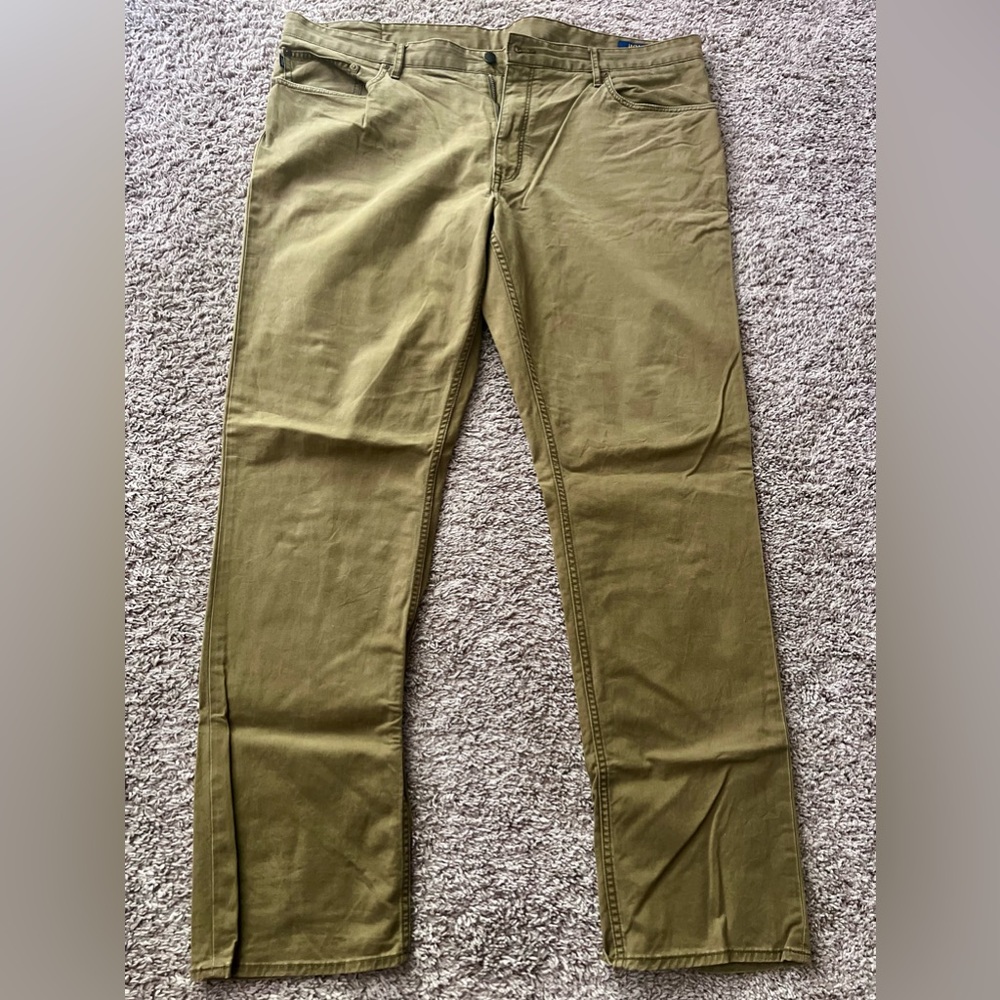 Ralph Lauren 5-Pocket Olive Chino - Inseam 32